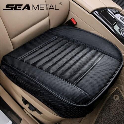 Leather Car Seat Covers Universal Protector Car Seats Cushion Interior Automobiles Seat Cover Four Seasons Chair Mat Accessory
