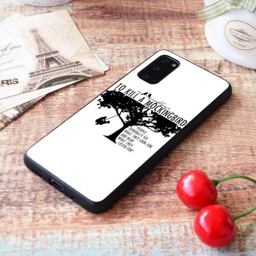 For Samsung Galaxy To Kill a Mockingbird - People Generally See What They Look For Soft TPU border Samsung Galaxy Case