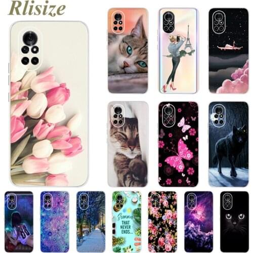 For Huawei Nova 8 5G Case Silicone Soft TPU Back Cover For Huawei Nova 8 Pro 5G Phone Cases Nova8 Pro Nova 8Pro Full Cover Coque