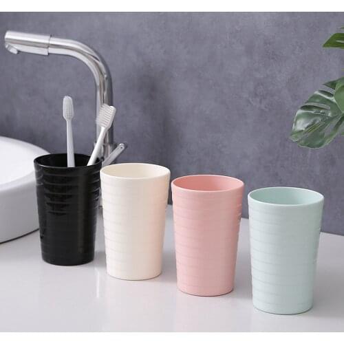 Creative Spiral Wash Cup Household Plastic Couple Simple Brushing Cup