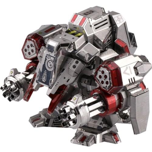 MMZ MODEL MU 3D Metal Puzzle Star Craft Terran Viking Set Armor Plane Model DIY 3D Laser Cut Assemble Jigsaw Toys Desktop
