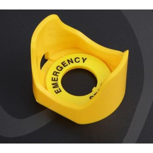 22mm Emergency Stop Push Button Switch Protection Seat Button Cover Anti False Dust protection cover emergency stop protection