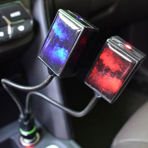 New USB Car Interior Atmosphere Starry Sky Lamp Upgraded Car Roof Projection Lamp Adjustable LED Projector Fit Dropshipping