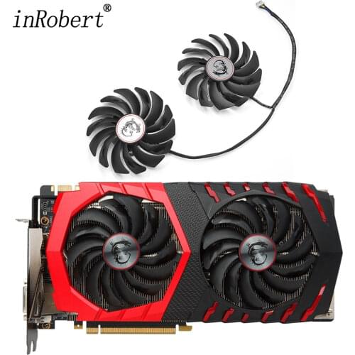 New 95MM PLD10010B12HH 4Pin Cooler Fan Replacement For MSI GTX 1060 1070 1080Ti RX480 470 480 570 580 Graphics Card Cooling Fan