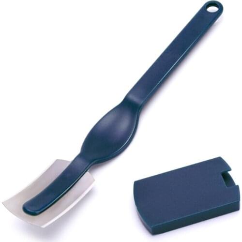 Stainless Steel French Toast Cutter Knife Bread Cutter Curved Knife Baking Kitchen Accessories 090C