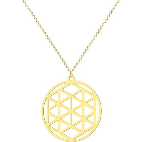 Kinitial Star of David Necklace Shield David Hexagram Six Point Star Amulet Religion Symbol Israel Pendant Jewish Sacred Jewelry