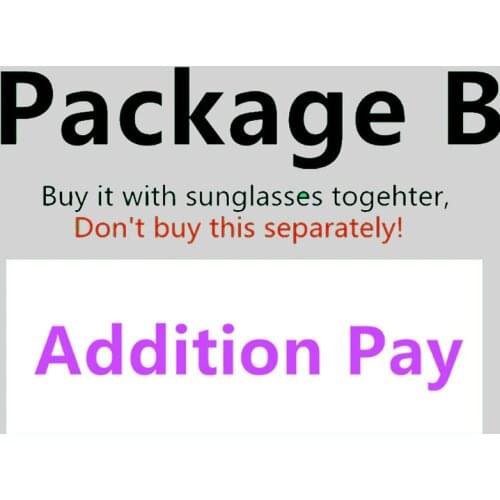 A pair of glasses can only buy a pair of glasses case if you haven't buy sunglasses in my store, Please Don't buy for this link