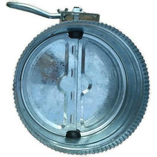 Durable 80-300 mm diam manual air duct damper HVAC air duct valves air damper pipe valve for exhaust ventilation pipe system