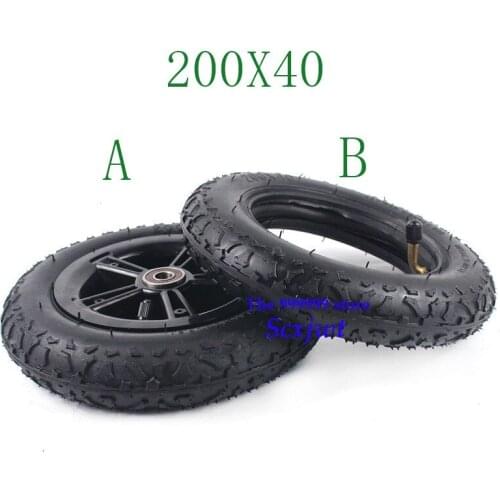 Super 200X40 folding bicycle tyre rubber tyre scooter car motorcycle accessories babys car 8 inch wheel tire 200*40