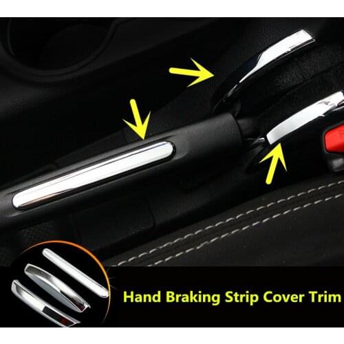 Inner Hand Braking Strip Cover Trim For Jeep Wrangler Rubicon JK 2011-2016 3pcs Car Accessories Interior Car Decor Car Trim