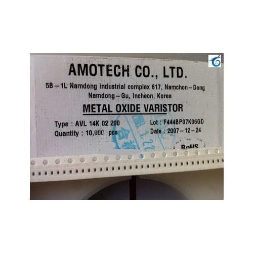 100% New and original 100PCS AVL14K02200 0402/1005 14V AMOTECH varistor