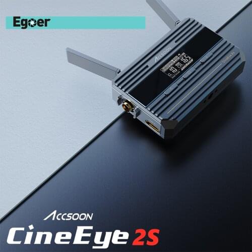 Accsoon CineEye2S Wireless Video Transmitter Receiver 150M Camera Control for 4 Receiver HDMI SDI Transmission For Phone iPad