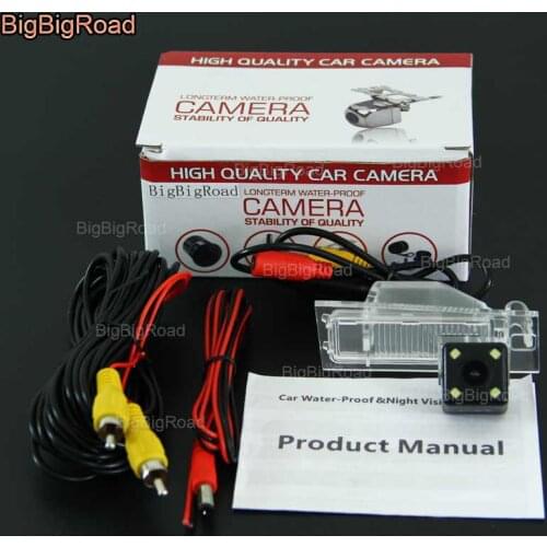 BigBigRoad For FIAT freemont Viaggo ottimo Car Rear View Reverse Backup Camera HD CCD Night Vision parking camera Waterproof