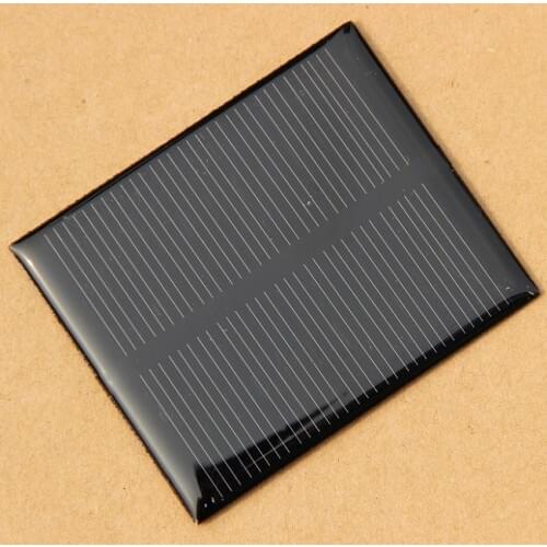 BUHESHUI Wholesale 5.5V 0.5W Mini Solar Cell Monocrystalline Solar Panel/Module DIY Solar Charger 68x55.6mm Education 1000pcs