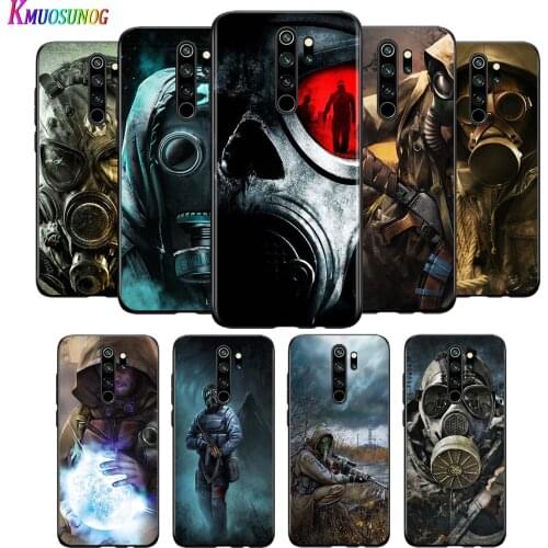 For Xiaomi Redmi Note 9 9S Max Phone Case Stalker Clear sky Back For Xiaomi 8T 8 7 6 5 Pro 5A 4X 4 Black Phone Cover