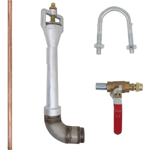 Propane gas forge burner venturi burner head casting iron for melting furnace burner gas stove