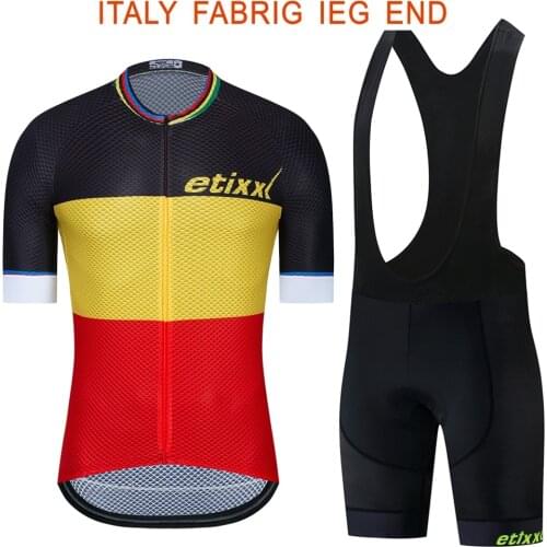 High quality ciclismo Cycling Jersey Set Racing Bicycle Short Sleeve Clothing Maillot Ropa Ciclismo etixxl 2021 verano ciclismo