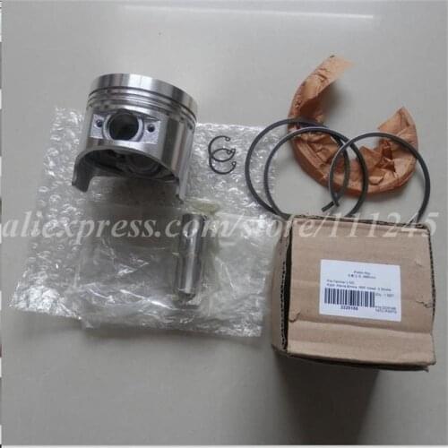 L48 PISTON KIT 70MM FOR YANMAR &MORE DIESEL 4HP 4 STROKE MOTOR CYLINDER KOLBEN ASSEMBLY RING PIN CLIPS PARTS FREE SHIPPING
