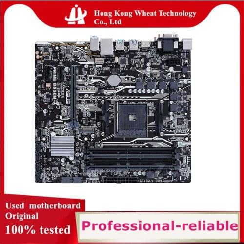 For ASUS PRIME B350M-A Motherboard Socket AM4 DDR4 For AMD B350M B350 Original Desktop Mainboard Used Mainboard