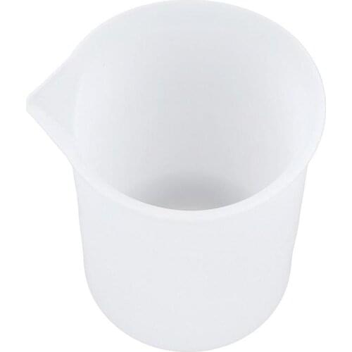 100ML Measuring Cup Silicone Measuring Cup DIY Handmade Making Tool with Scale Transparent Cup Kitchen Practical Tools