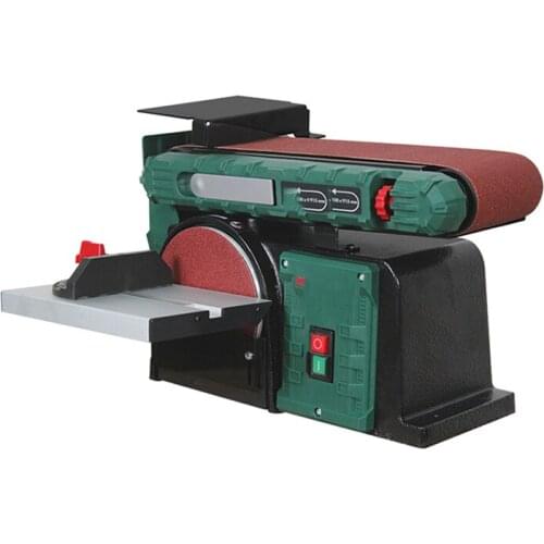 Multifunctional Desktop Woodworking Sanding Belt Grinding Machine 220V Small Electric Sandpaper Sharpening And Polishing Machine