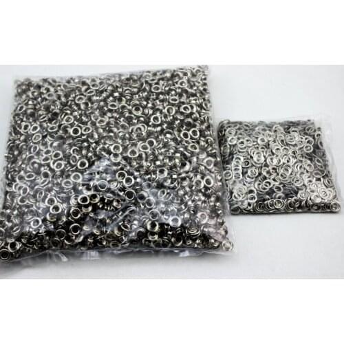 2000set 6mm eyelet Rose gold metal copper eyelets buttons clothes accessory handbag findings FREE SHIPPING