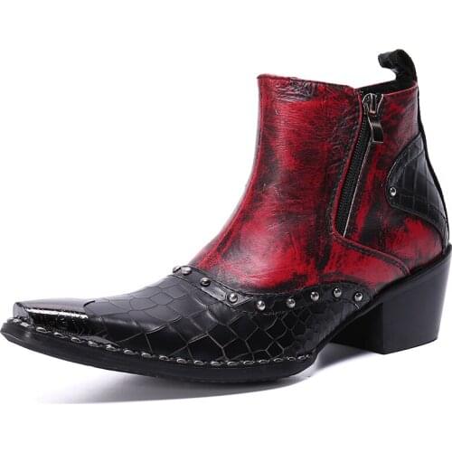 Autumn the tide male knee-high martin boots male boots zipper casual denim boots male fashion high-top shoes