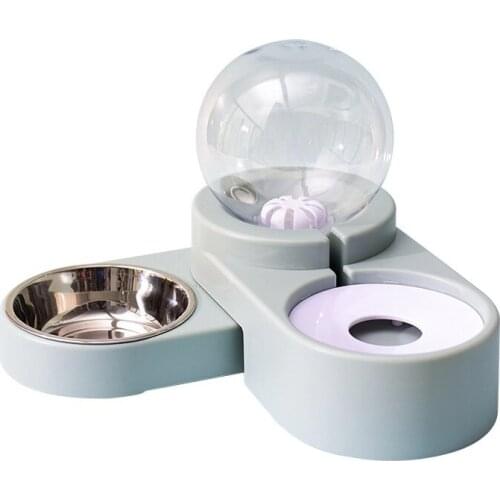 Double Bottle for Water Pet Dog Bowls for Dogs Small Medium Large Dogs Puppy Cat Drinking Bowl Dispenser Feeder Pets Products