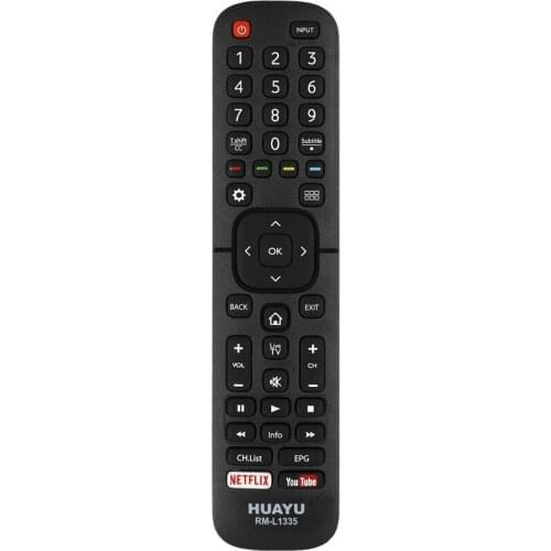 HAUYU RM-L1335 TV Remote Control for Hisense EN2B27 ER-31607R