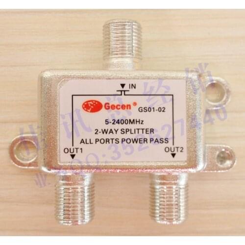 Power Divider GS01-02 1-in 2-out Power Splitters