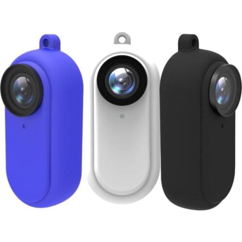 For Insta 360 Shadow Stone Thumb Anti Shake Camera GO2 Silicone Cover Anti Falling Wear-resistant Full Protection Soft Shell