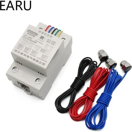DF-96ED Automatic Water Level Controller Switch 10A 220V Water Tank Liquid Level Detection Sensor Water Pump Controller