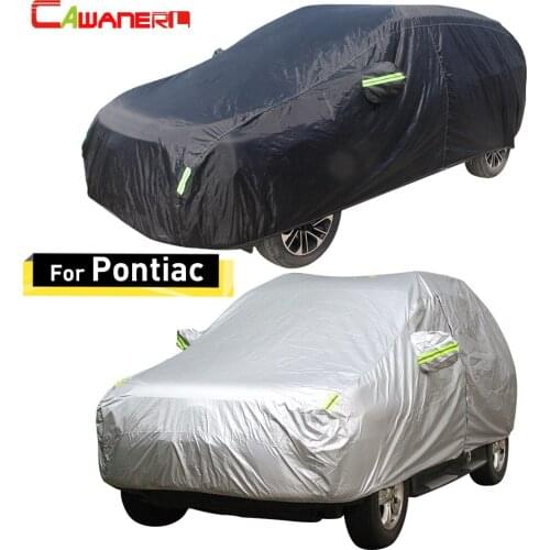 Cawanerl For Pontiac G3 G5 G6 G8 Sunfire Aztek GTO Vibe Montana Full Car Cover Auto Sun Snow Rain Resistant Cover Waterproof