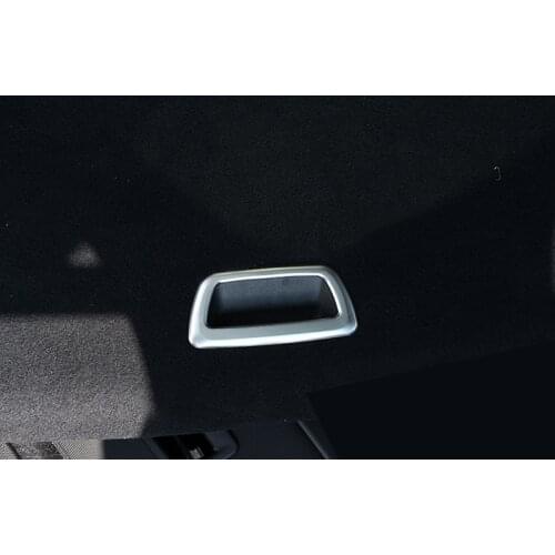 1PCS ABS Matte Interior Rear Trunk Handle Cover Trim For BMW 2 Series F45 F46 Gran Active Tourer 2015-2018
