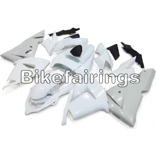 White Injection Fairings For ZX10R 2004 2005 04 05 ZX-10R Motorcycles Plastic Cowlings Bodywork Kit