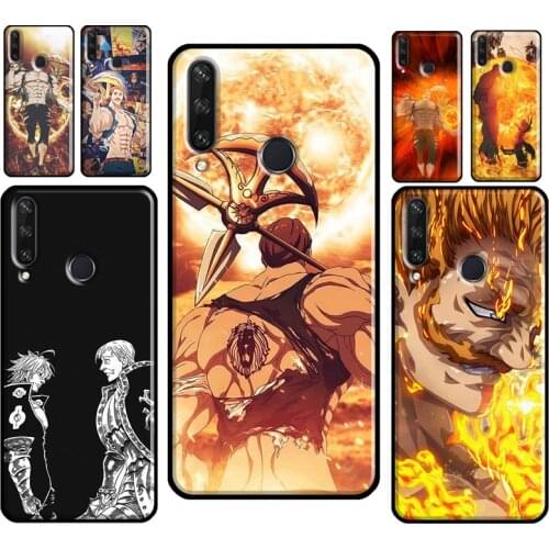 Escanor Seven Deadly Sins Case For Huawei Nova 5T 3 2 i Y3 II Y7 Y5 Y6 2017 2018 Y9 2019 Y5P Y6P Y7A 2020 Y9S Cover