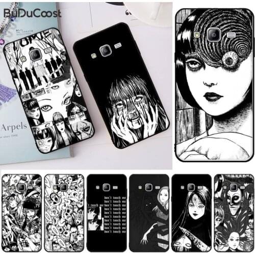 Slok Anime Junji Ito Tees Horror Phone Case For Samsung J2 4 5 6 7 8 Prime Pro Plus Duo Neo J415 2016 8 9 J600 737 730