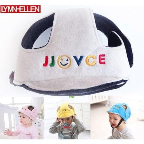 Toddler Cap Baby Anti-fall Head Protection Baby Hat Child Safety Helmet Head Strap Support Infant KidsProtective Bumper