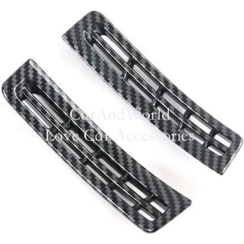 For Hyundai Tucson NX4 2021 2022 Front A Pillar Triangle Column Air Condition Outlet Vent Frame Trims ABS Cover Car Accessories