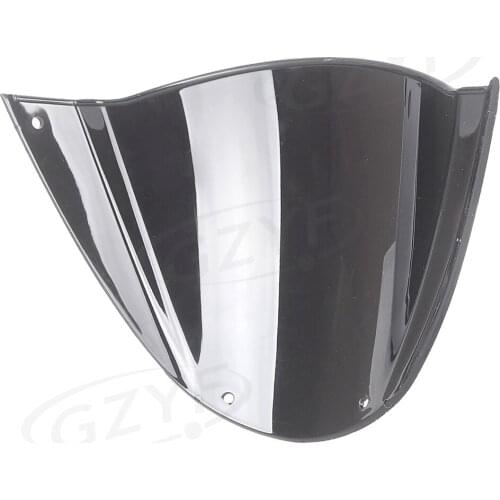 For DUCATI 696 ABS Motorcycle Front Windscreen Windshield Black Deflector Fairing Screen