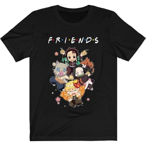Anime Demon Slayer T-Shirt Kimetsu No Yaiba Clothes Tops Tees Camiseta Camiseta