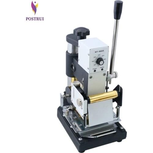 Hot Stamping Machine For PVC Card Foil Printer Maquina Estampadora Digital Hot Foil Stamping Machine WT-90AS