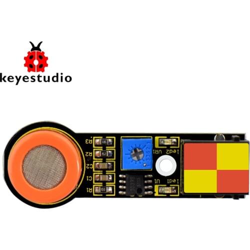 Keyestudio EASY plug Analog Alcohol Ethanol Sensor MQ-3 Breath Gas Detection for Arduino STEAM