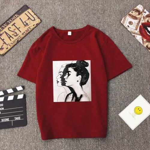 3 PCS T Shirt Woman Summer Print Short Sleeve O Neck Women Top Slim Fit Soft Women T Shirt Size Please Message Or Note