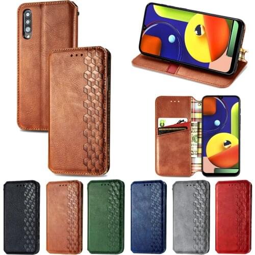 Luxury Leather Case For Samsung Galaxy A50S Case A50 Flip Stand Wallet Card Cover For Samsung Galaxy A30S Mobile Phone Bag