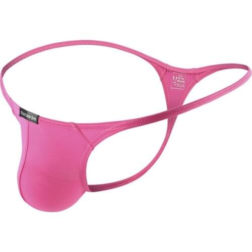 Men Thongs Mens Underwear T Back G String Briefs Sexy Breathable Solid Lingerie Jockstrap Men Panties Thong