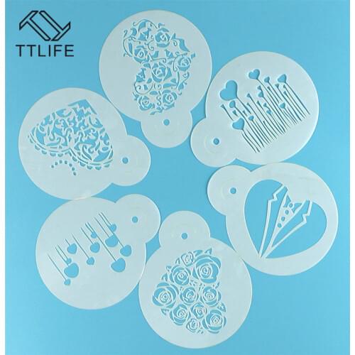 TTLIFE Coffee Stencils