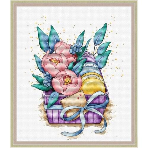 ZZ1668 DIY Homefun Cross Stitch Kit Packages Counted Cross-Stitching Kits New Pattern NOT PRINTED Cross stich Painting Set