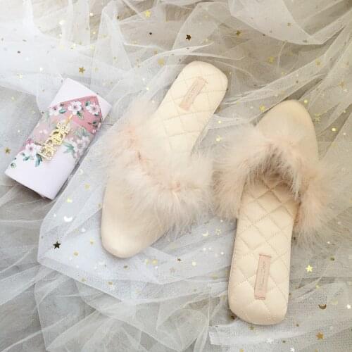 1pairs 4colors marriage proposal Bride Bridesmaid gift satin slippers Anniversary Birthday gifts for woman girlfriend wedding