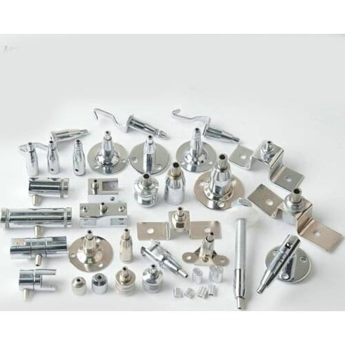 4/8PCS Swing Code Ends Head Professional Art Gallery Photo Display Hanging System Accessories Zinc Alloy